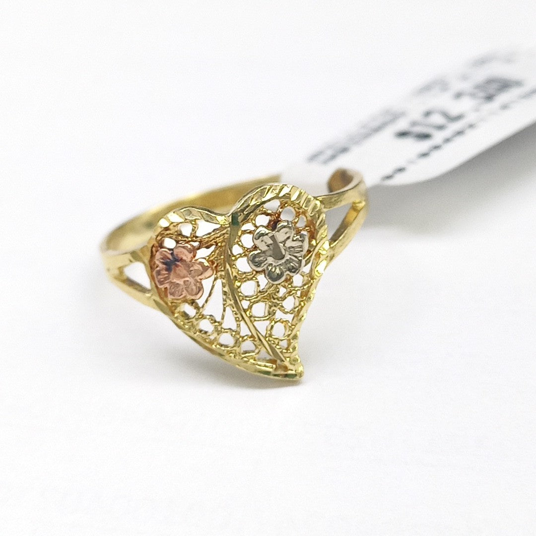 ANILLITO ORO, ORO COMBINADO 14 K 1.8 GRMS (SEMINUEVO)