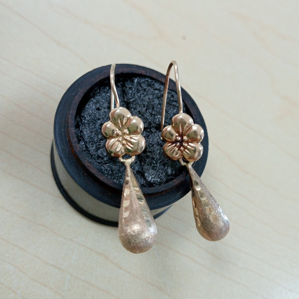 ARETES PAR ORO 10 K 2.3 GRMS (SEMINUEVO)