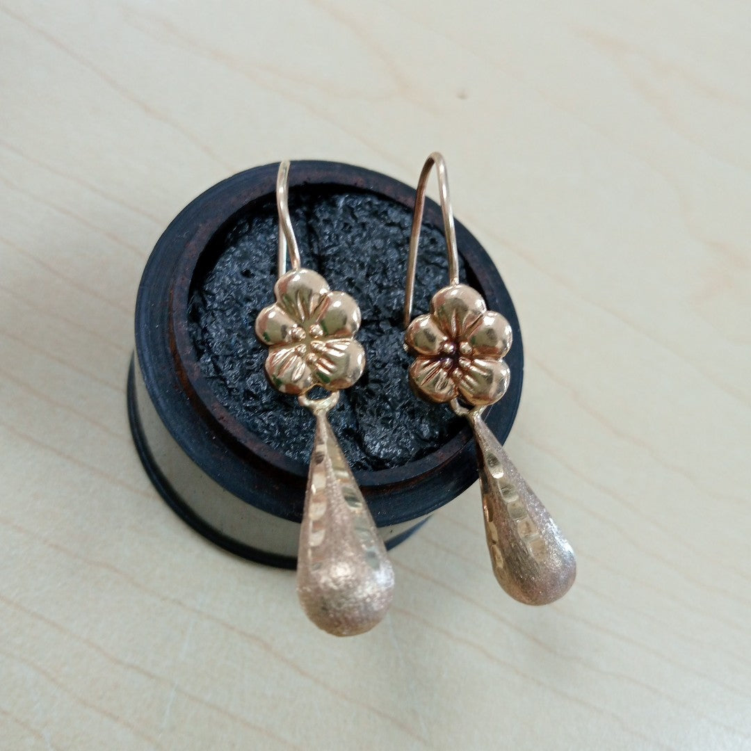 ARETES PAR ORO 10 K 2.3 GRMS (SEMINUEVO)