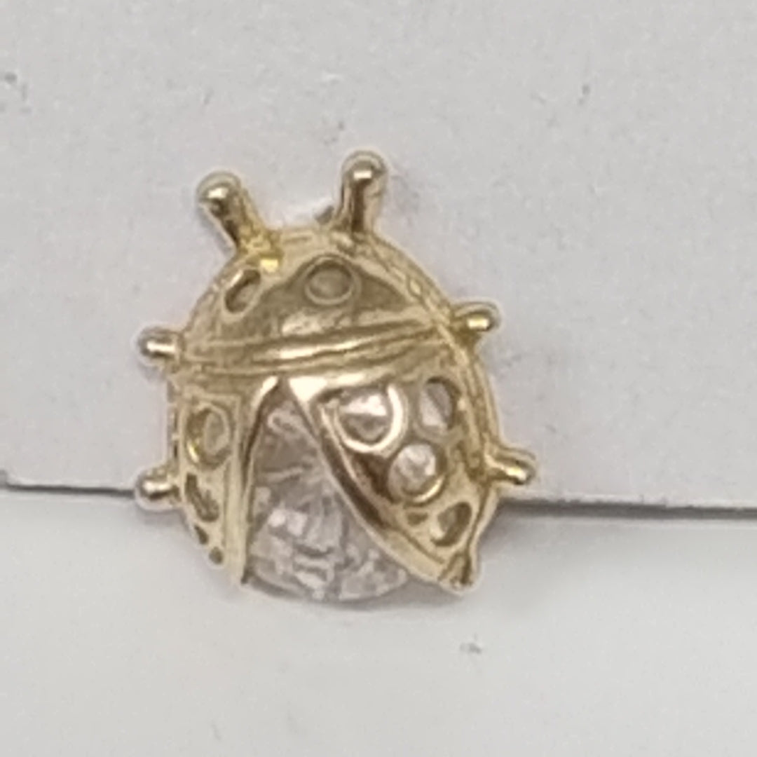 BROQUELES PAR ORO 14 K 1 GRMS (SEMINUEVO)