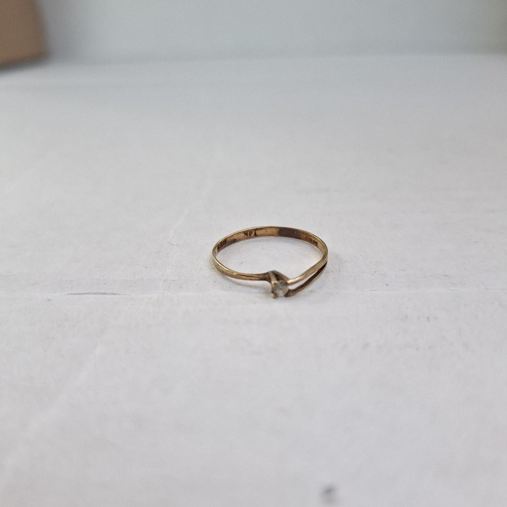 ANILLO ORO 10 K 0,70 GRMS (SEMINUEVO)