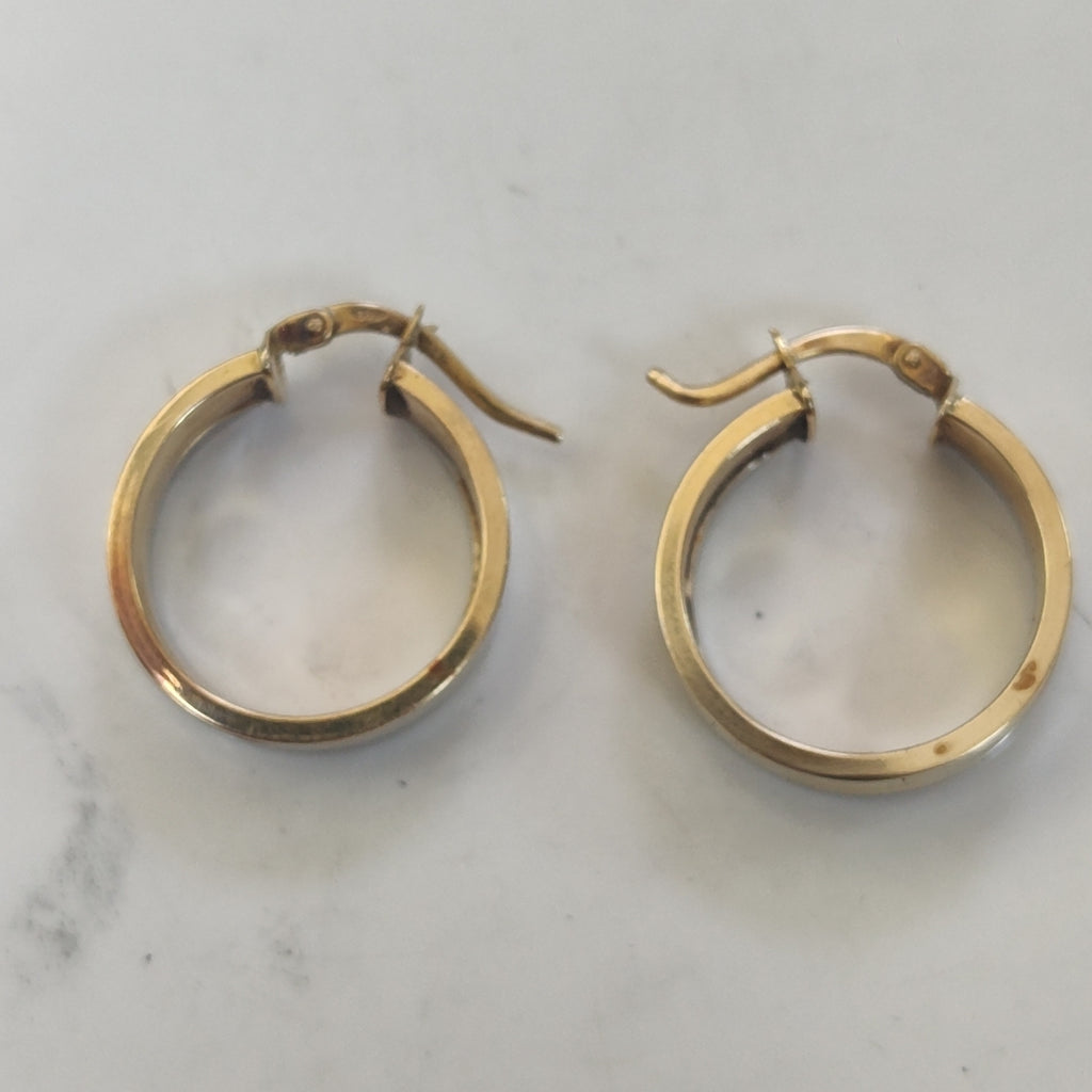 ARRACADAS PAR ORO 14 K 3,10 GRMS (SEMINUEVO)
