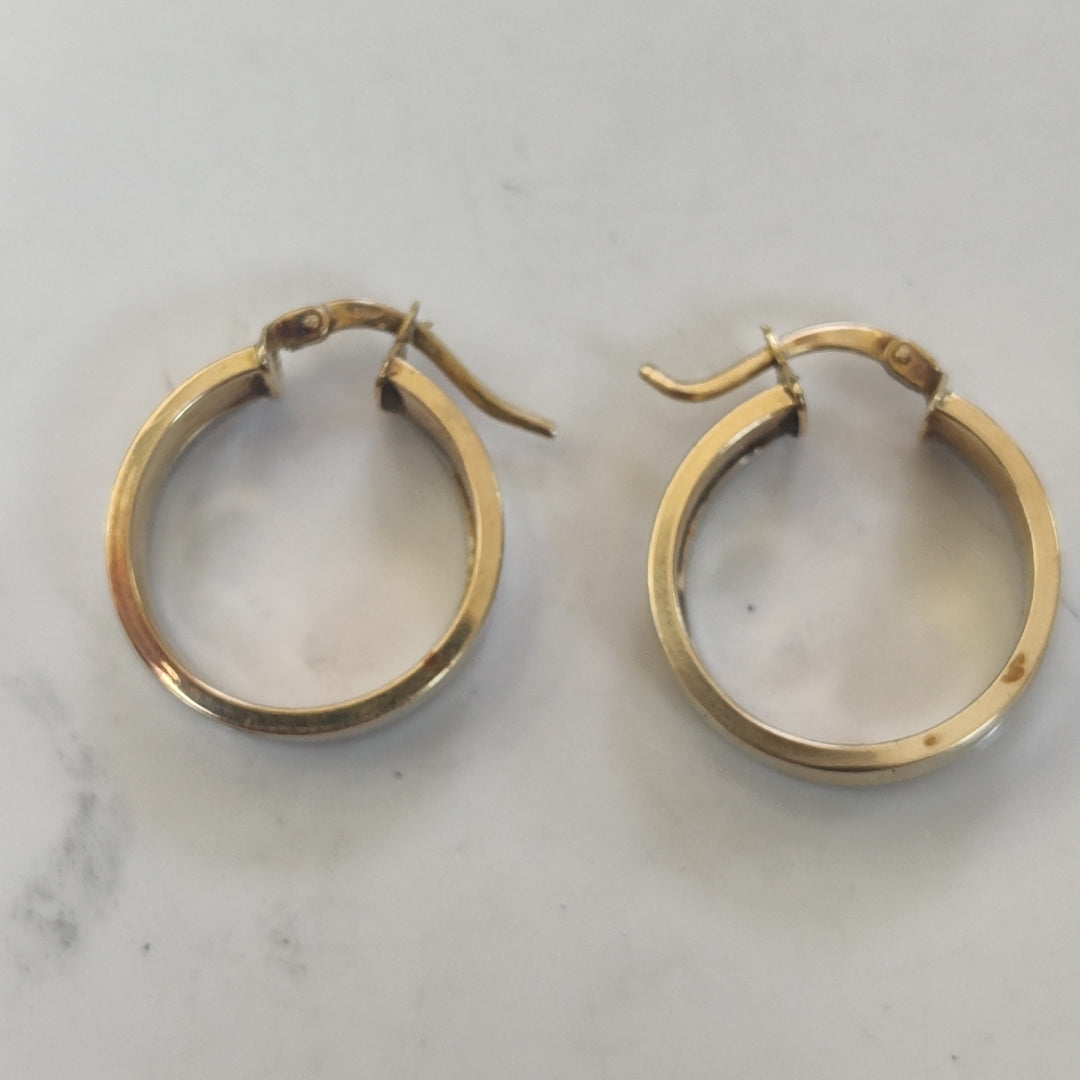 ARRACADAS PAR ORO 14 K 3,10 GRMS (SEMINUEVO)
