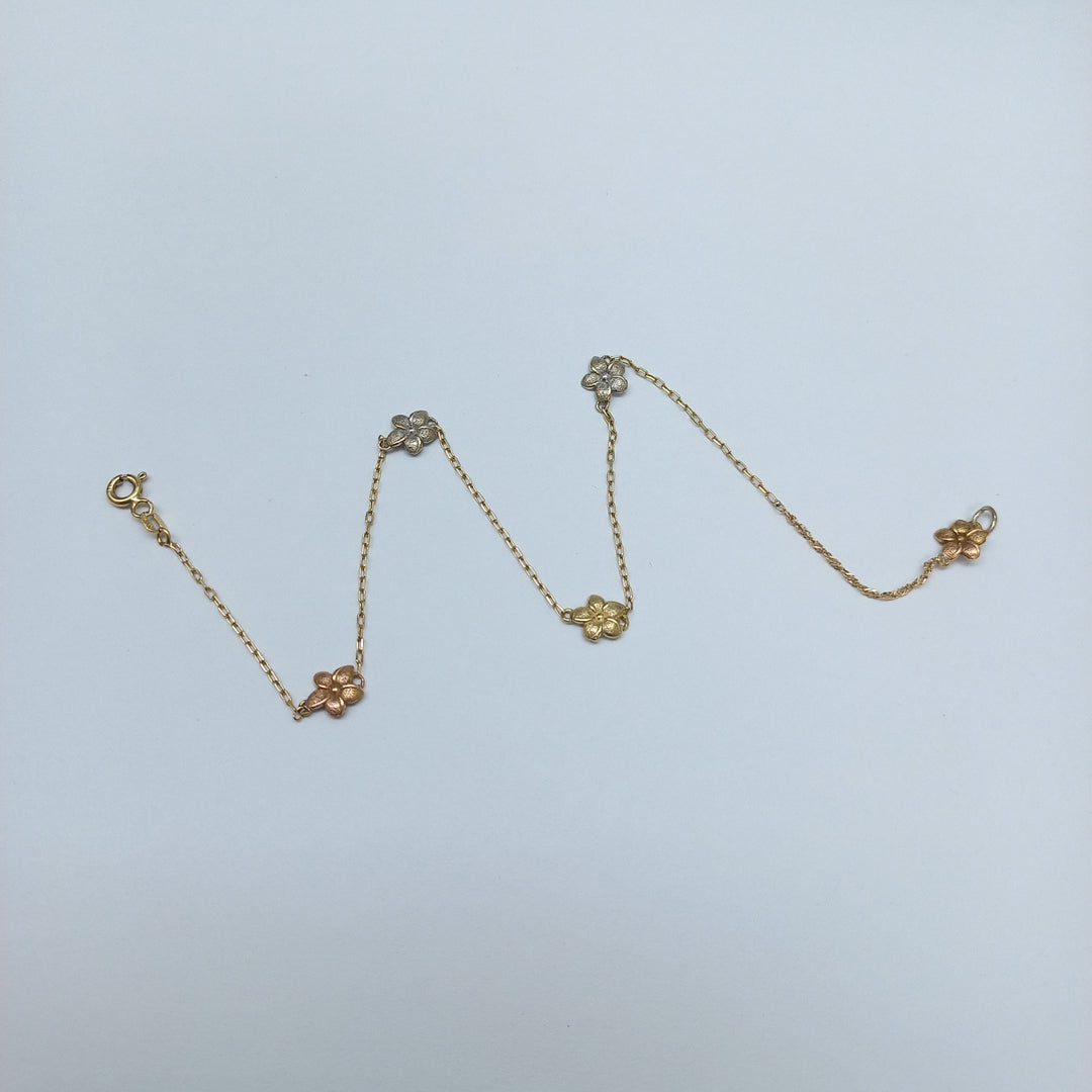 PULSERA RIGIDA ORO 14 K 1.8 GRMS (SEMINUEVO)