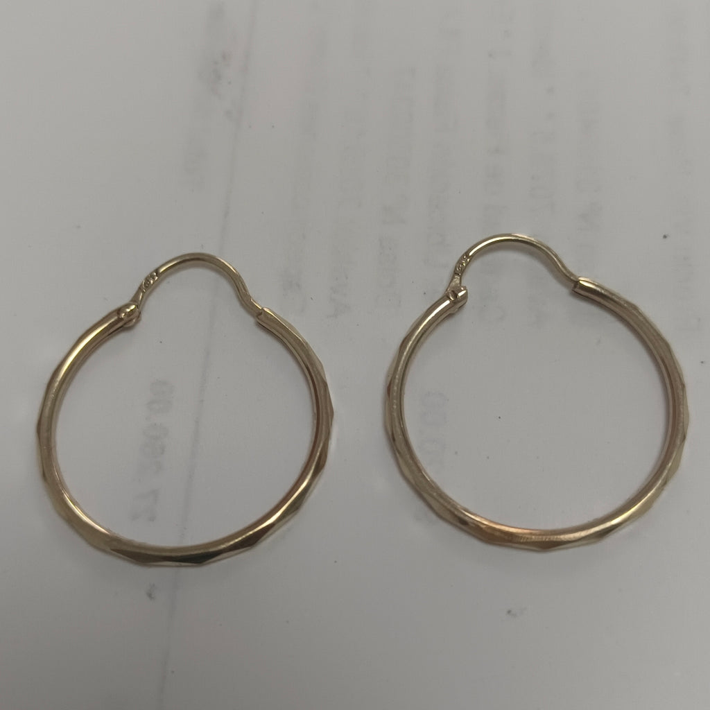 ARRACADAS PAR ORO 14 K 1.6 GRMS (SEMINUEVO)
