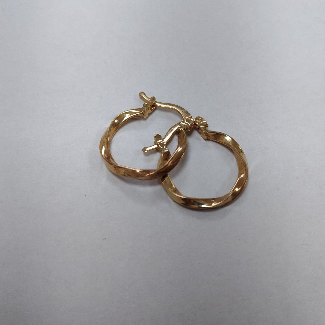ARRACADAS PAR ORO 10 K 1,40 GRMS (SEMINUEVO)