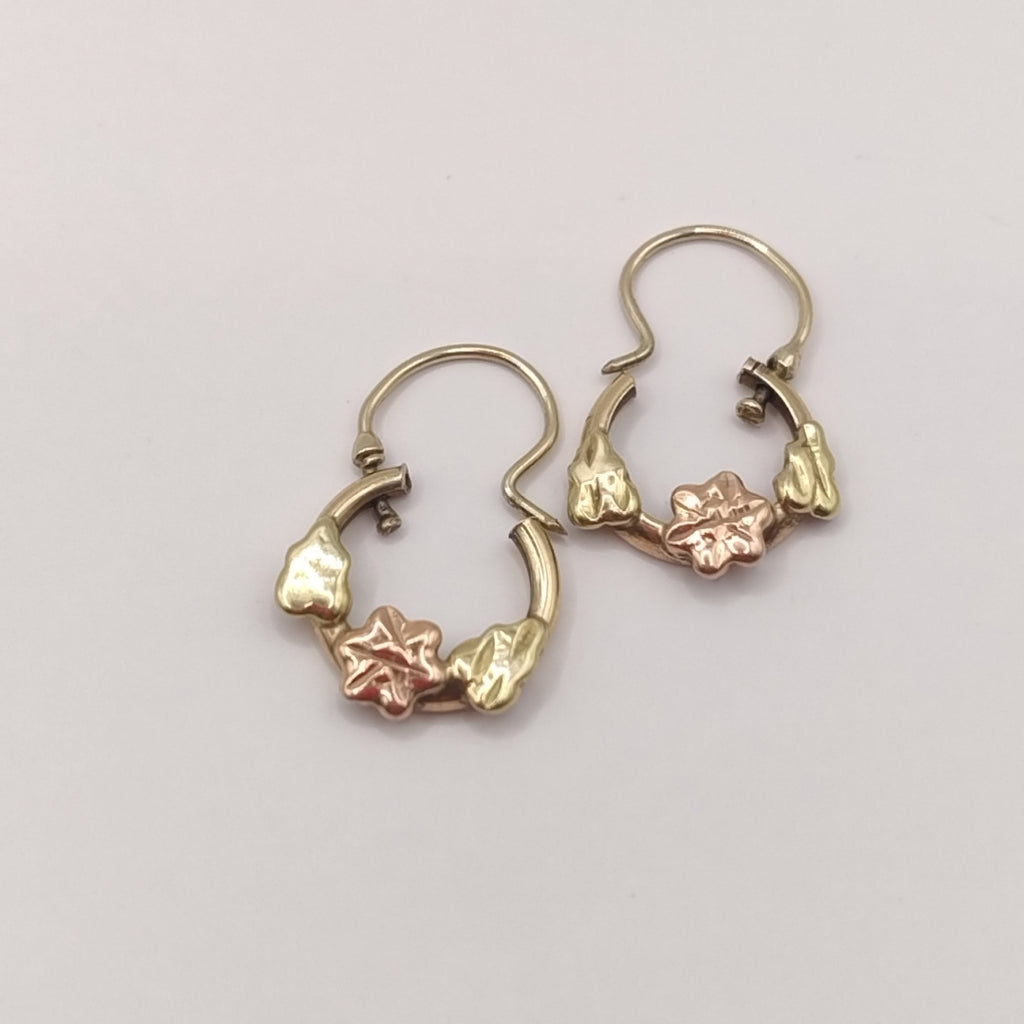 ARETES PAR ORO 10 K 1.7 GRMS (SEMINUEVO)