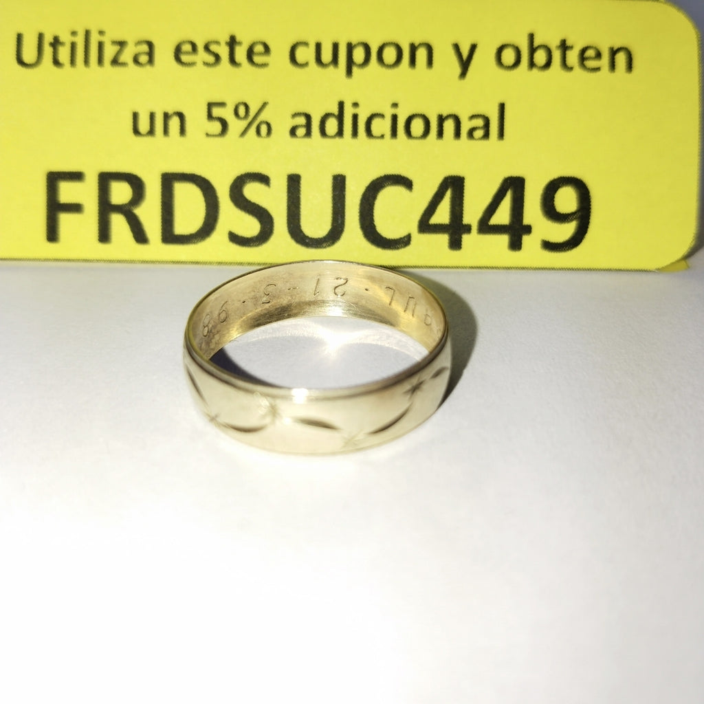 ARGOLLA ORO 10 K 1,70 GRMS (SEMINUEVO)