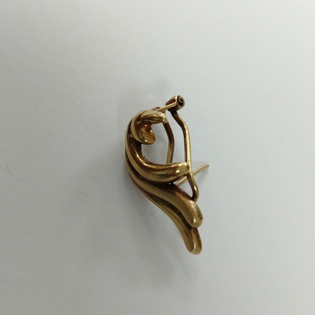 ARETES PAR ORO 14 K 5,90 GRMS (SEMINUEVO)