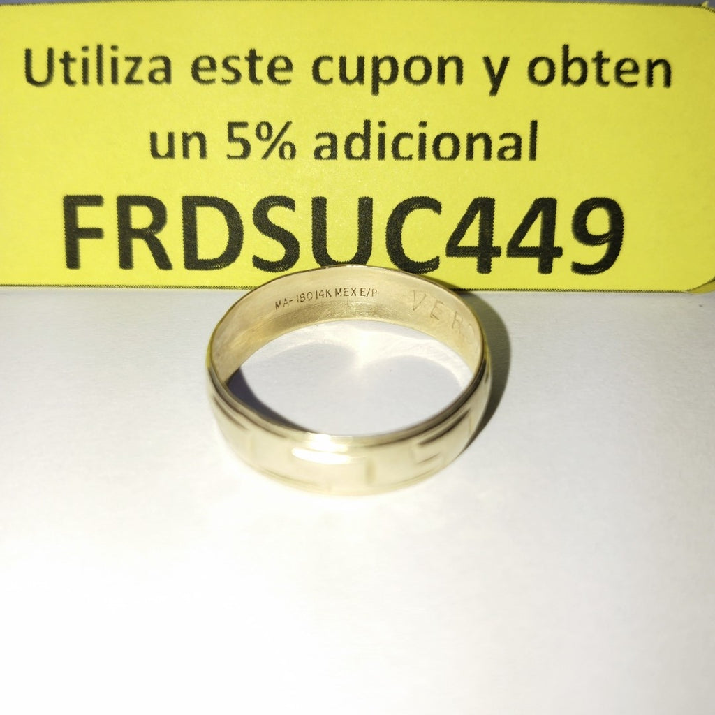 ARGOLLA ORO 14 K 2,10 GRMS (SEMINUEVO)
