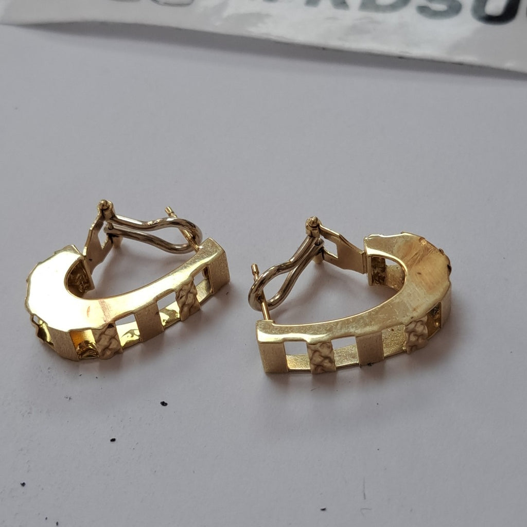 ARRACADAS PAR ORO 14 K 6,40 GRMS (SEMINUEVO)
