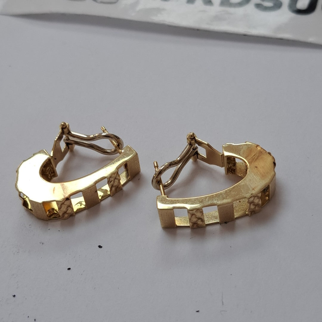 ARRACADAS PAR ORO 14 K 6,40 GRMS (SEMINUEVO)
