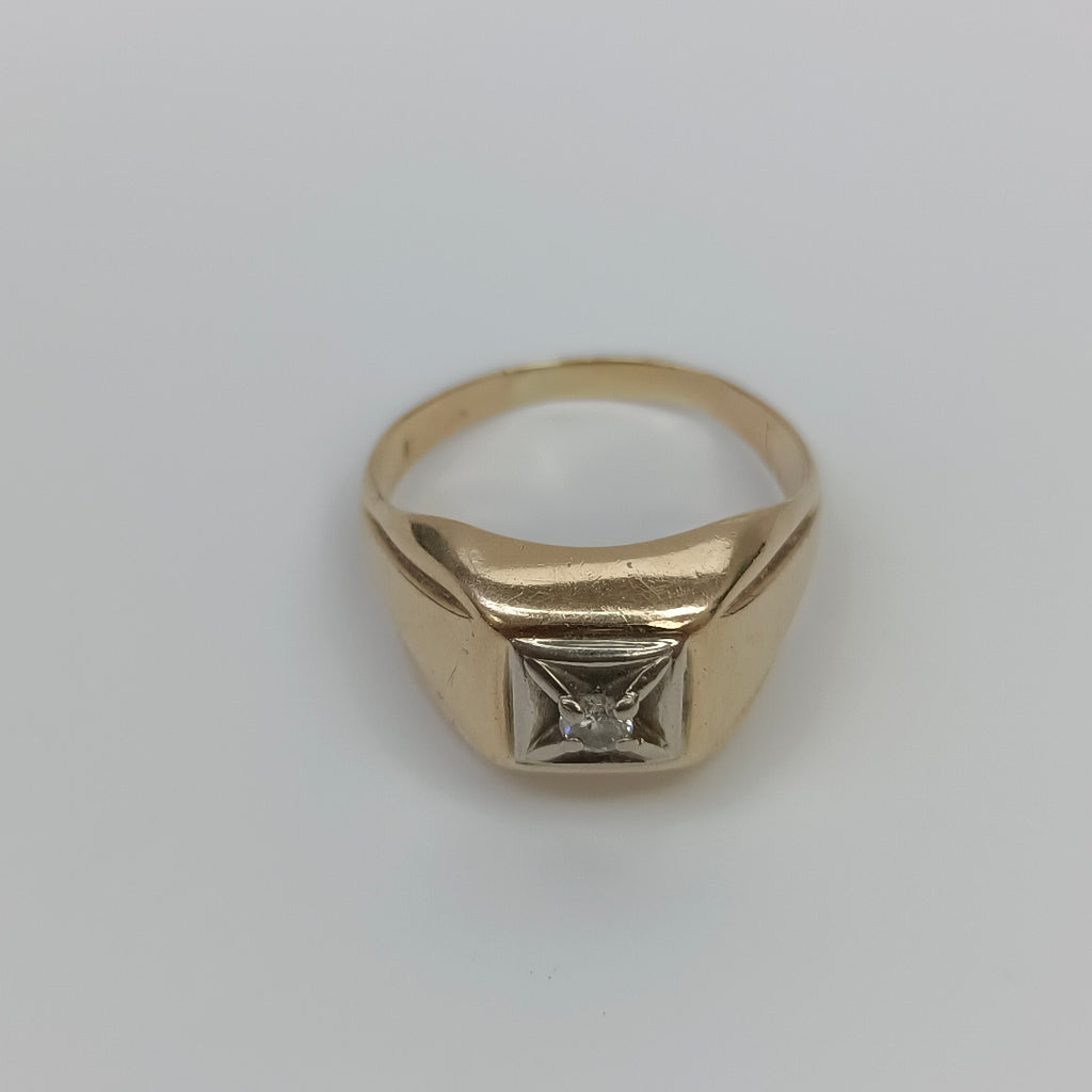 ANILLO ORO 10 K 4.2 GRMS (SEMINUEVO)