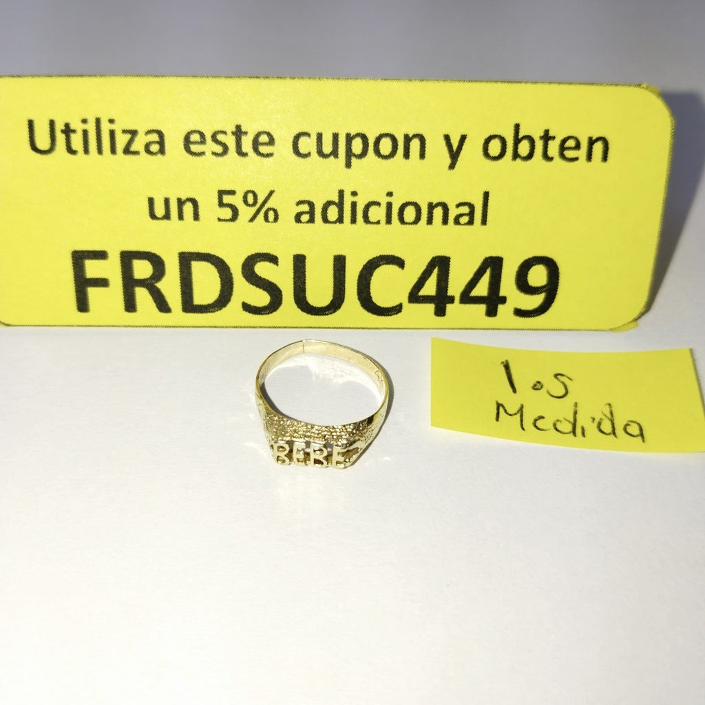 ANILLITO ORO 14 K 0,80 GRMS (SEMINUEVO)