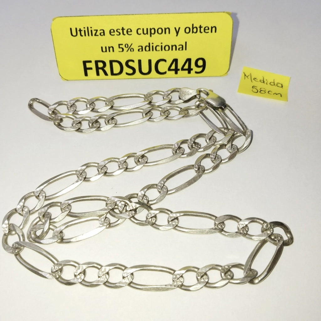 CADENA PLATA 39.5 GRMS (SEMINUEVO)