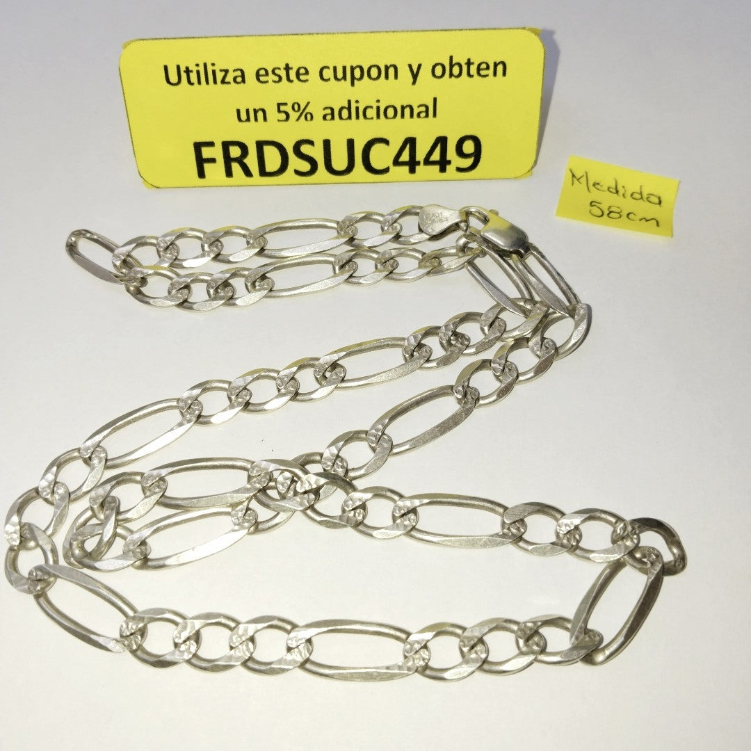 CADENA PLATA 39.5 GRMS (SEMINUEVO)