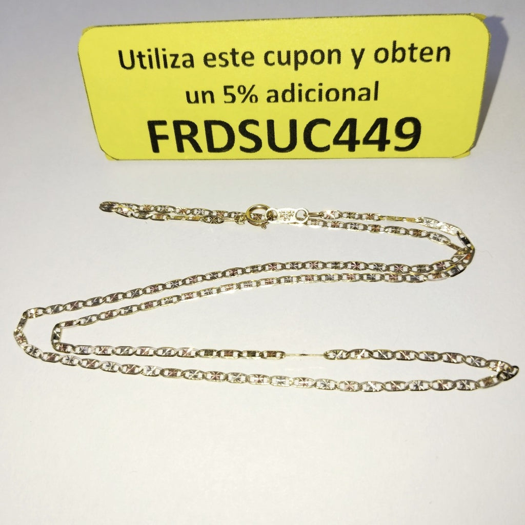 CADENA ORO 10 K 2.2 GRMS (SEMINUEVO)