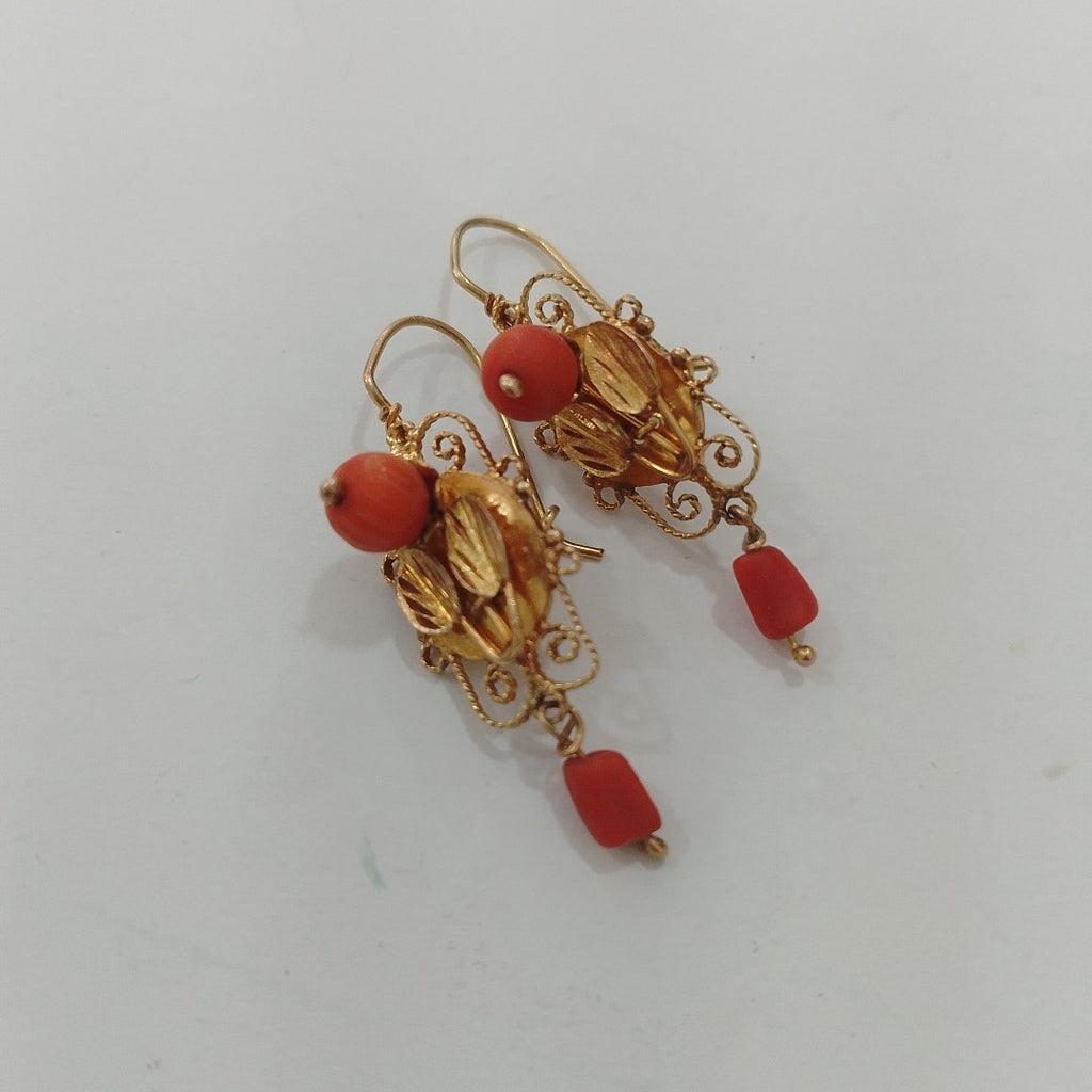 ARETES PAR ORO 10 K 4,00 GRMS (SEMINUEVO)