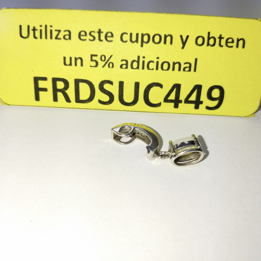DIJE ORO,ORO BLANCO 14 K 1,90 GRMS (SEMINUEVO)