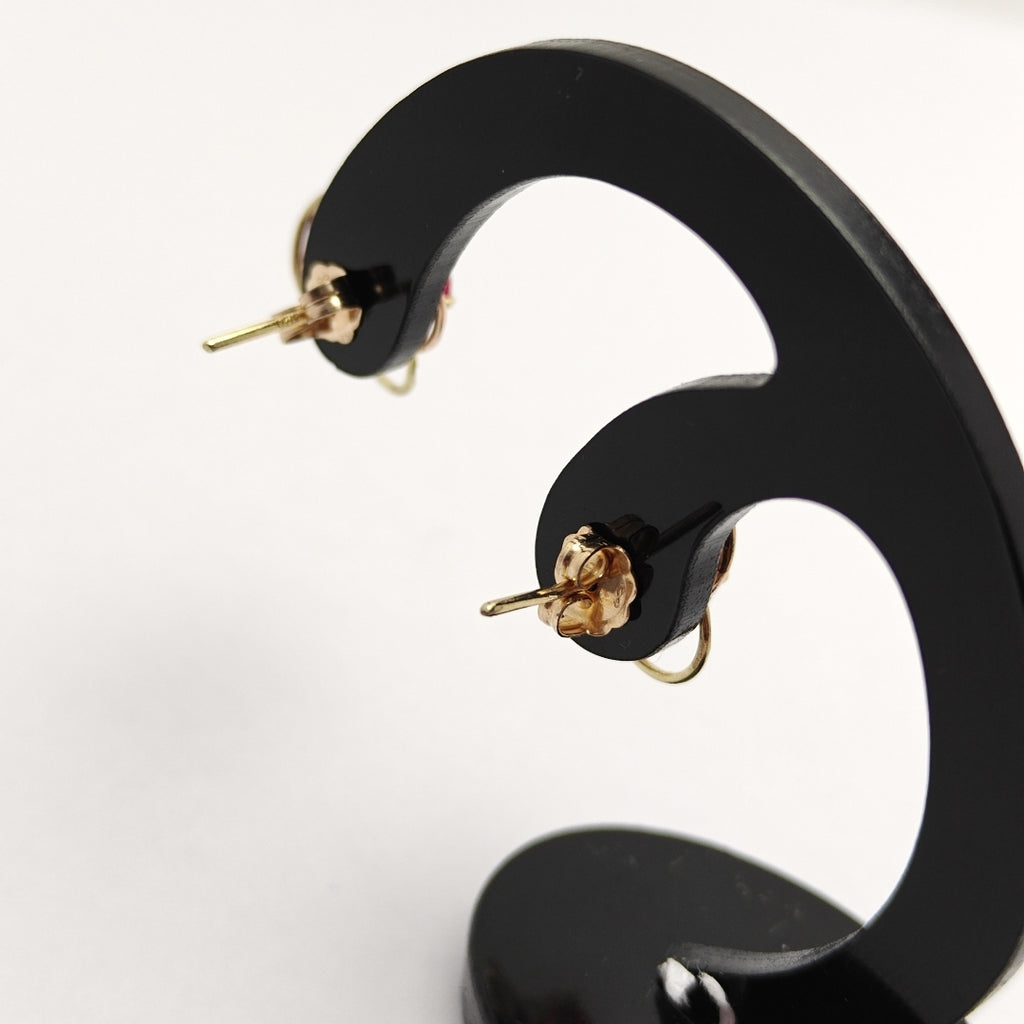 BROQUELES PAR ORO 14 K 1.5 GRMS (SEMINUEVO)