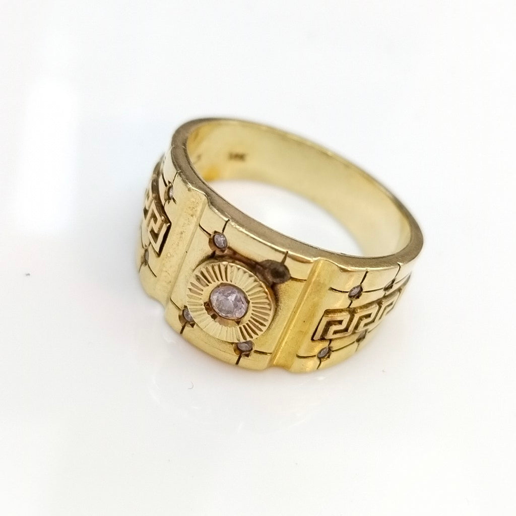ANILLO ORO 14 K 10.5 GRMS (SEMINUEVO)