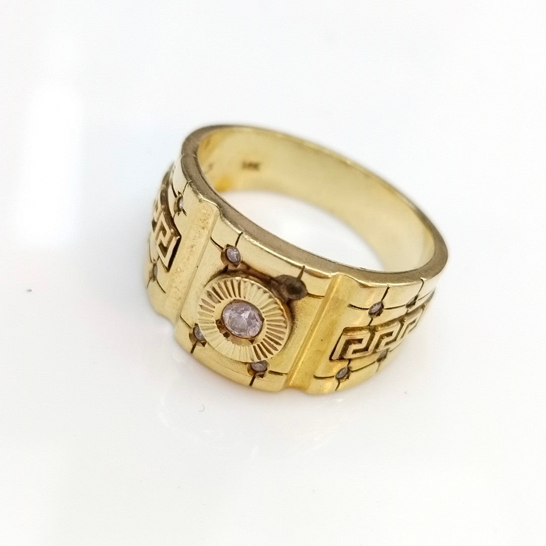 ANILLO ORO 14 K 10.5 GRMS (SEMINUEVO)
