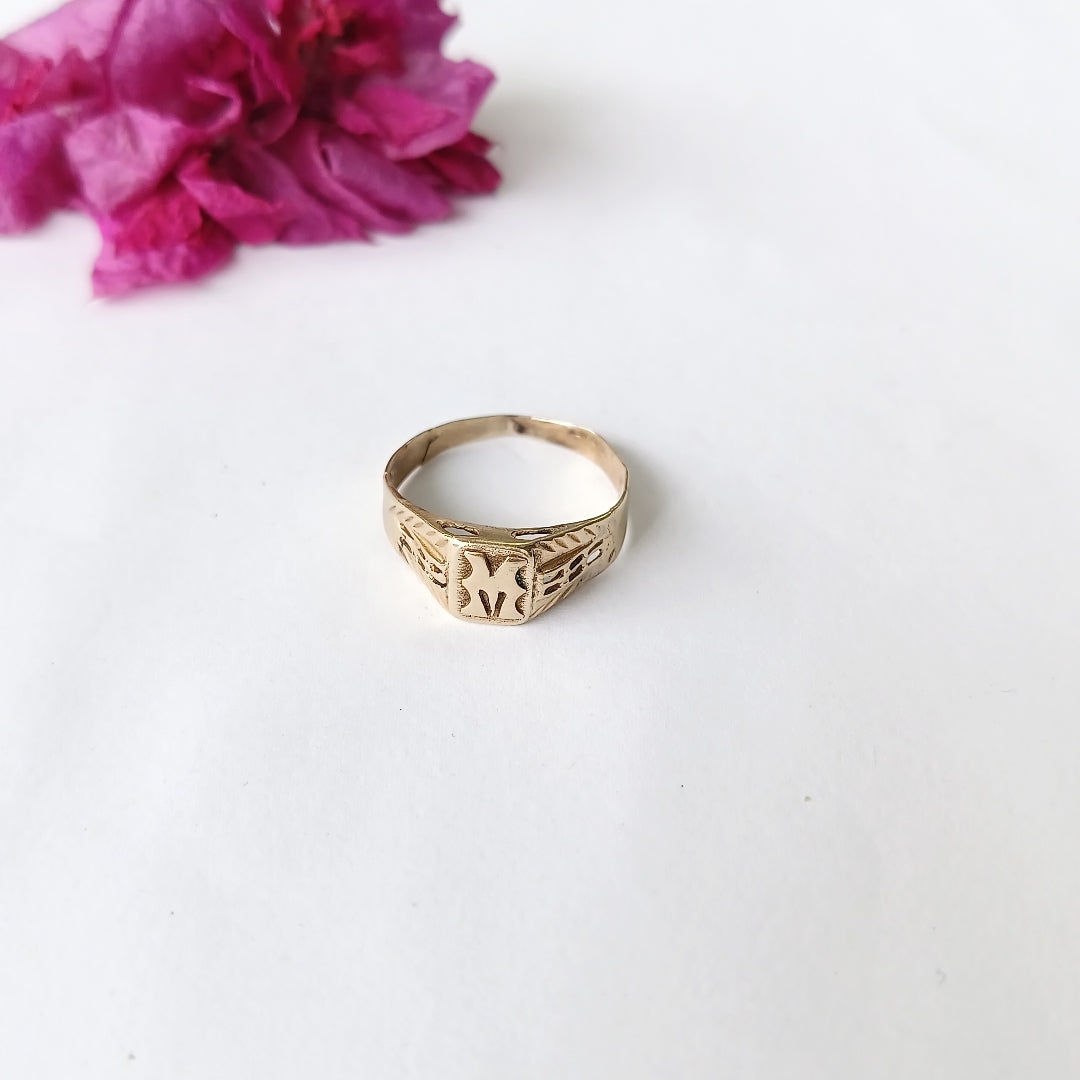 ANILLO ORO 10 K 2.1 GRMS (SEMINUEVO)