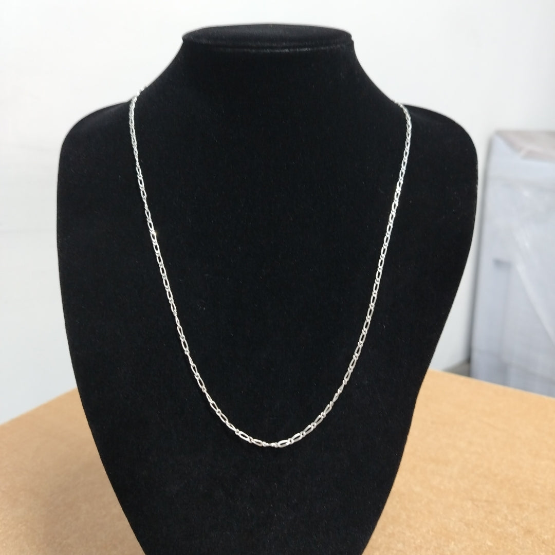 CADENA TEJIDO 1X1 PLATA .925 55 CM 3.2 GR (NUEVO)
