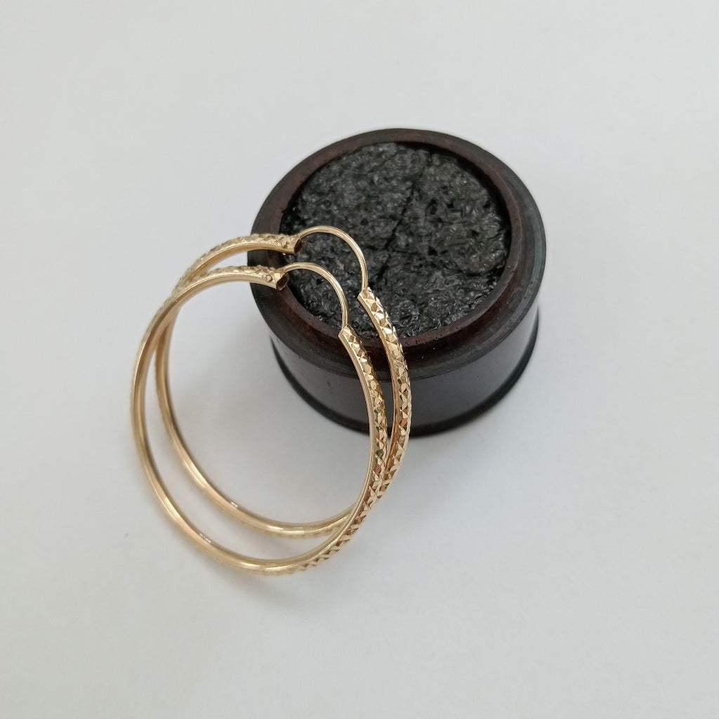 ARRACADAS PAR ORO 10 K 2.8 GRMS (SEMINUEVO)