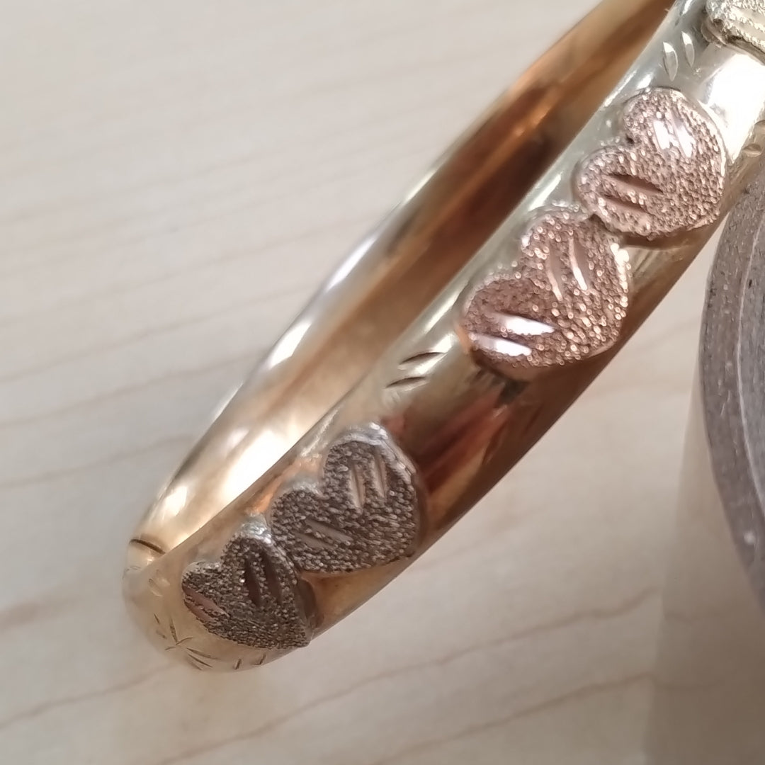 PULSERA RIGIDA ORO 14 K 22,00 GRMS (SEMINUEVO)