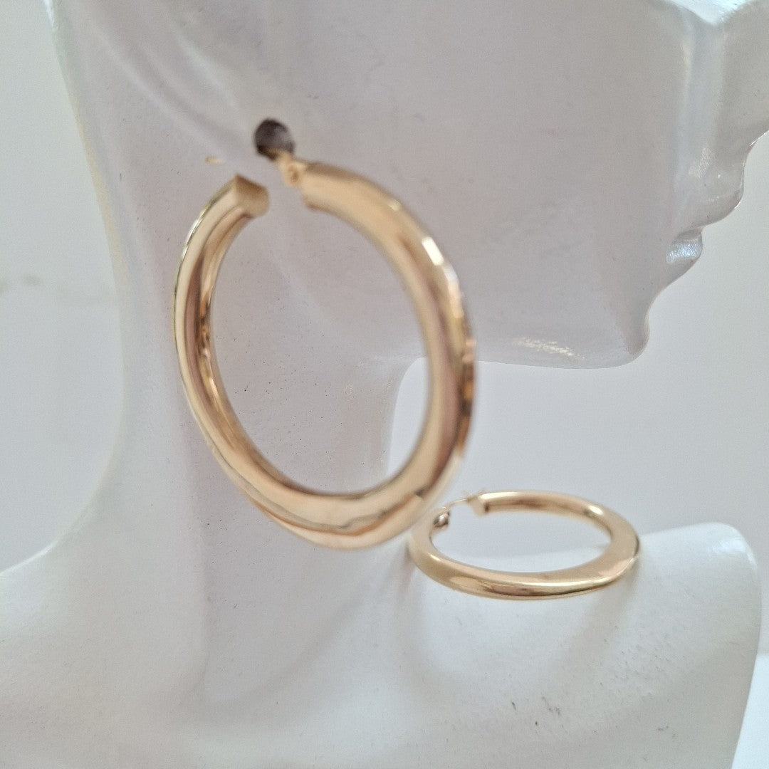 ARRACADAS PAR ORO 10 K 4.3 GRMS (SEMINUEVO)