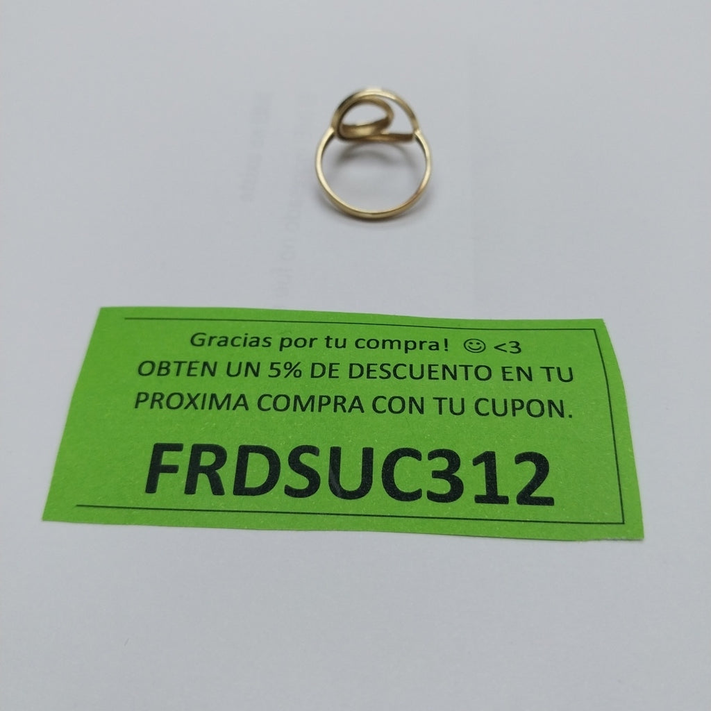 ANILLO ORO 10 K 1,40 GRMS (SEMINUEVO)