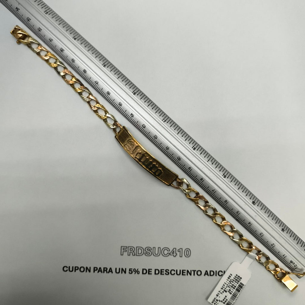ESCLAVA ORO COMBINADO 10 K 22,00 GRMS (SEMINUEVO)