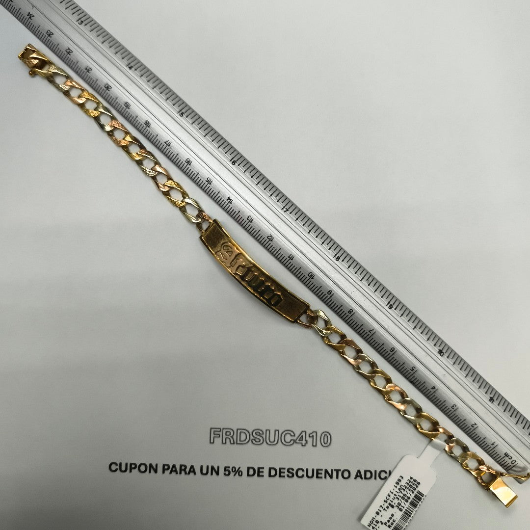 ESCLAVA ORO COMBINADO 10 K 22,00 GRMS (SEMINUEVO)