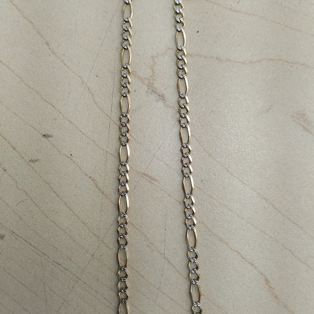 CADENA ORO, RODIADO 10 K 7.6 GRMS (SEMINUEVO)