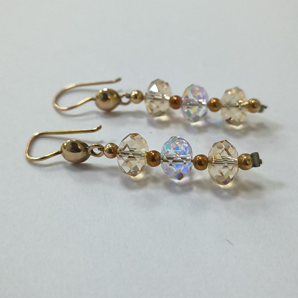 ARETES PAR ORO 10 K 4.3 GRMS (SEMINUEVO)