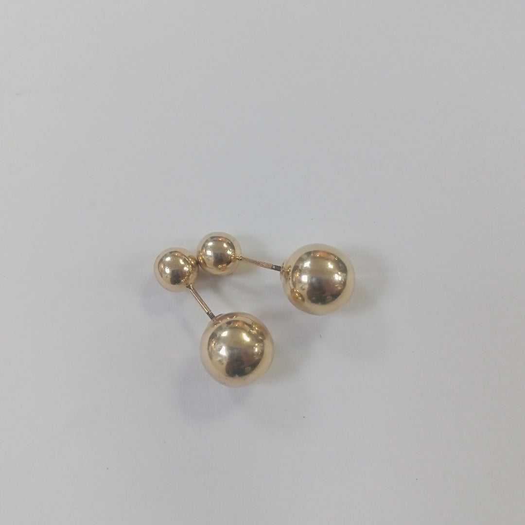 K1 4,60 GRMS 14 K ESPECIFICACIONES COMPLEMENTARIAS PAR ARETES (SEMINUEVO)