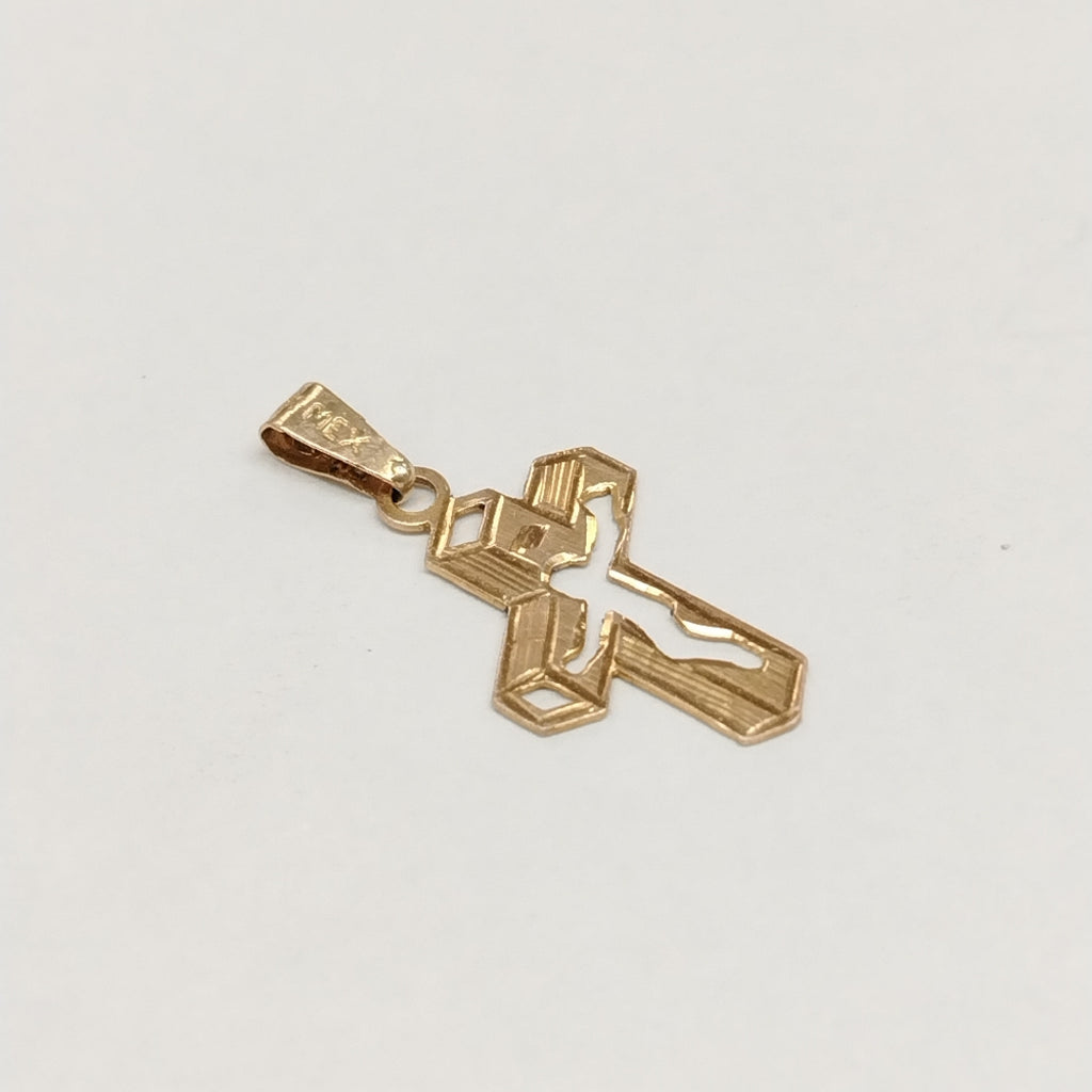 CRUZ, DIJE ORO 10 K 0.5 GRMS (SEMINUEVO)