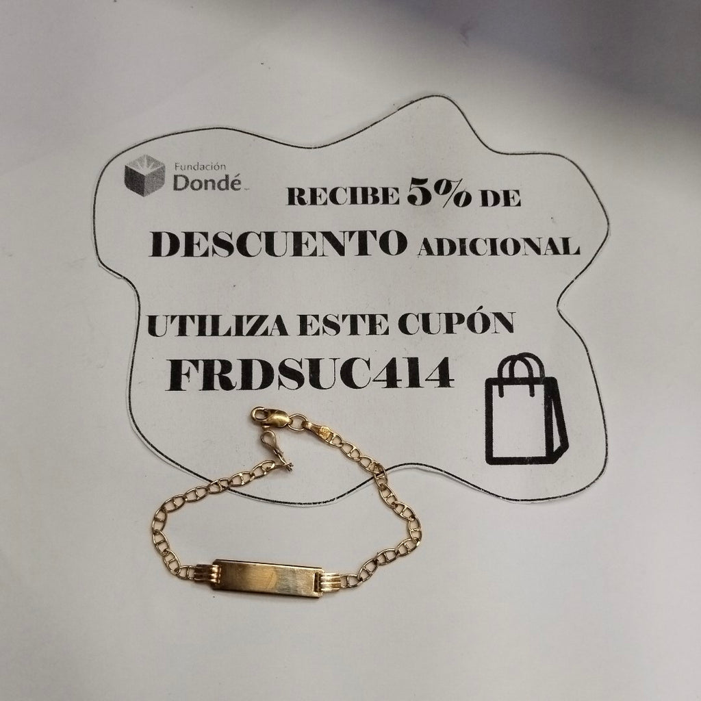 ESCLAVA ORO 10 K 2,10 GRMS (SEMINUEVO)