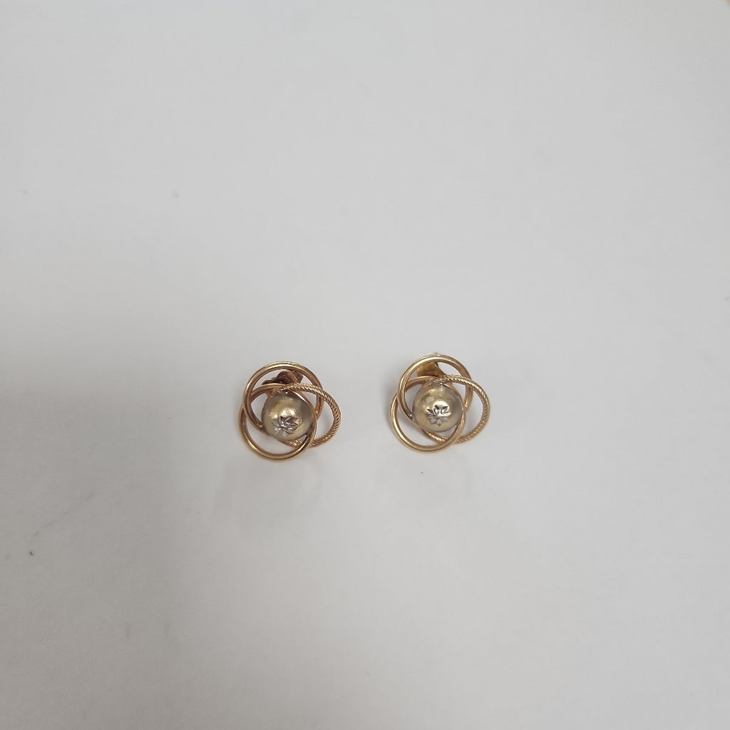 BROQUELES PAR ORO 14 K 1.9 GRMS (SEMINUEVO)