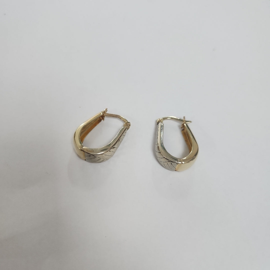 ARETES PAR ORO 14 K 3,40 GRMS (SEMINUEVO)