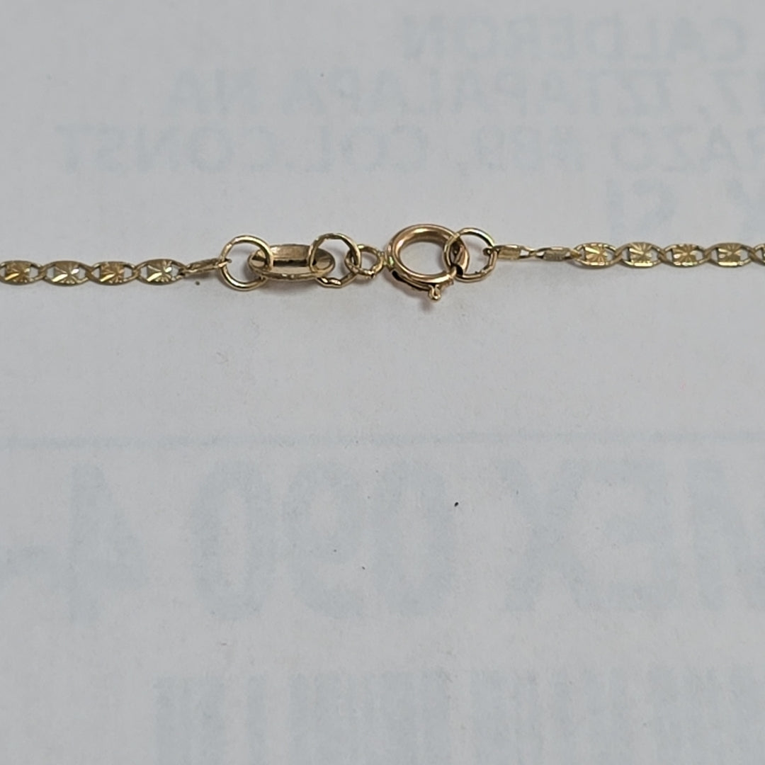 CADENA ORO 10 K 1.6 GRMS (SEMINUEVO)