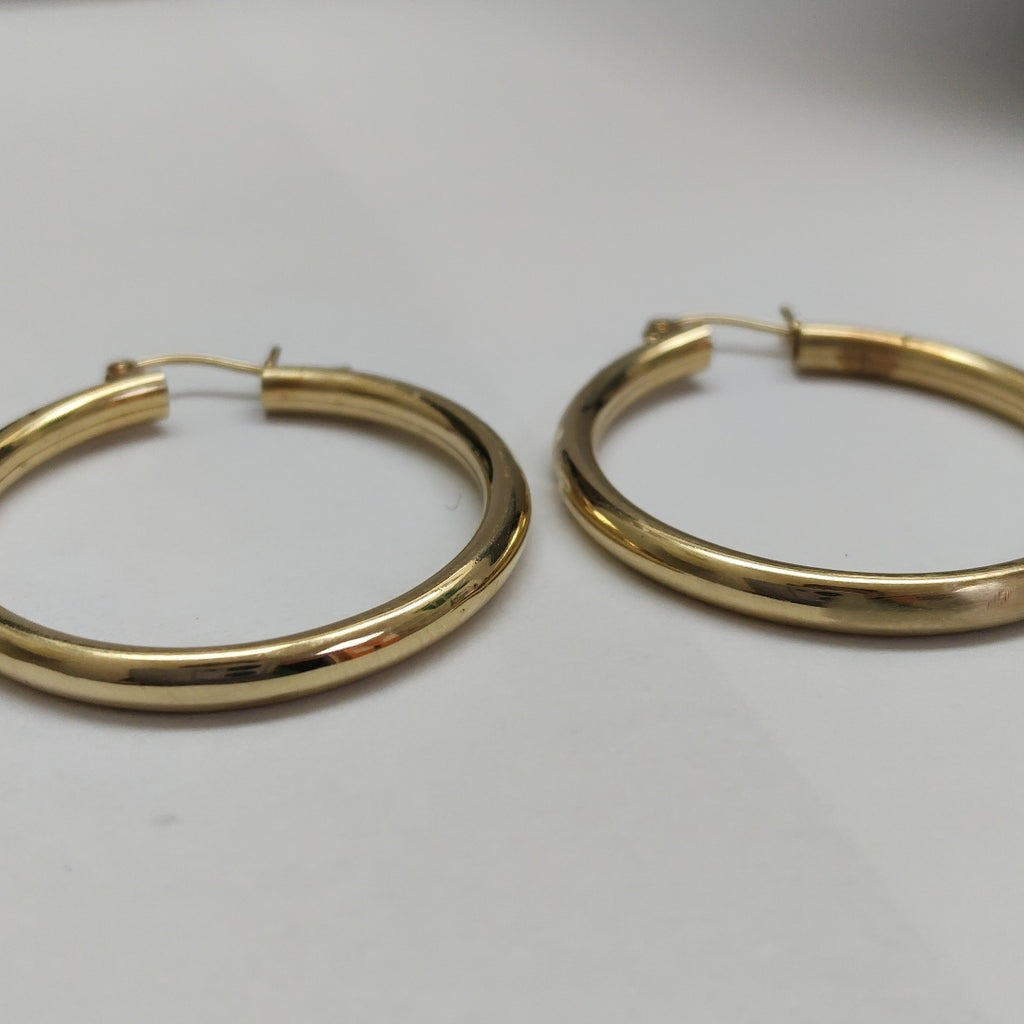 ARRACADAS PAR ORO 14 K 4.7 GRMS (SEMINUEVO)