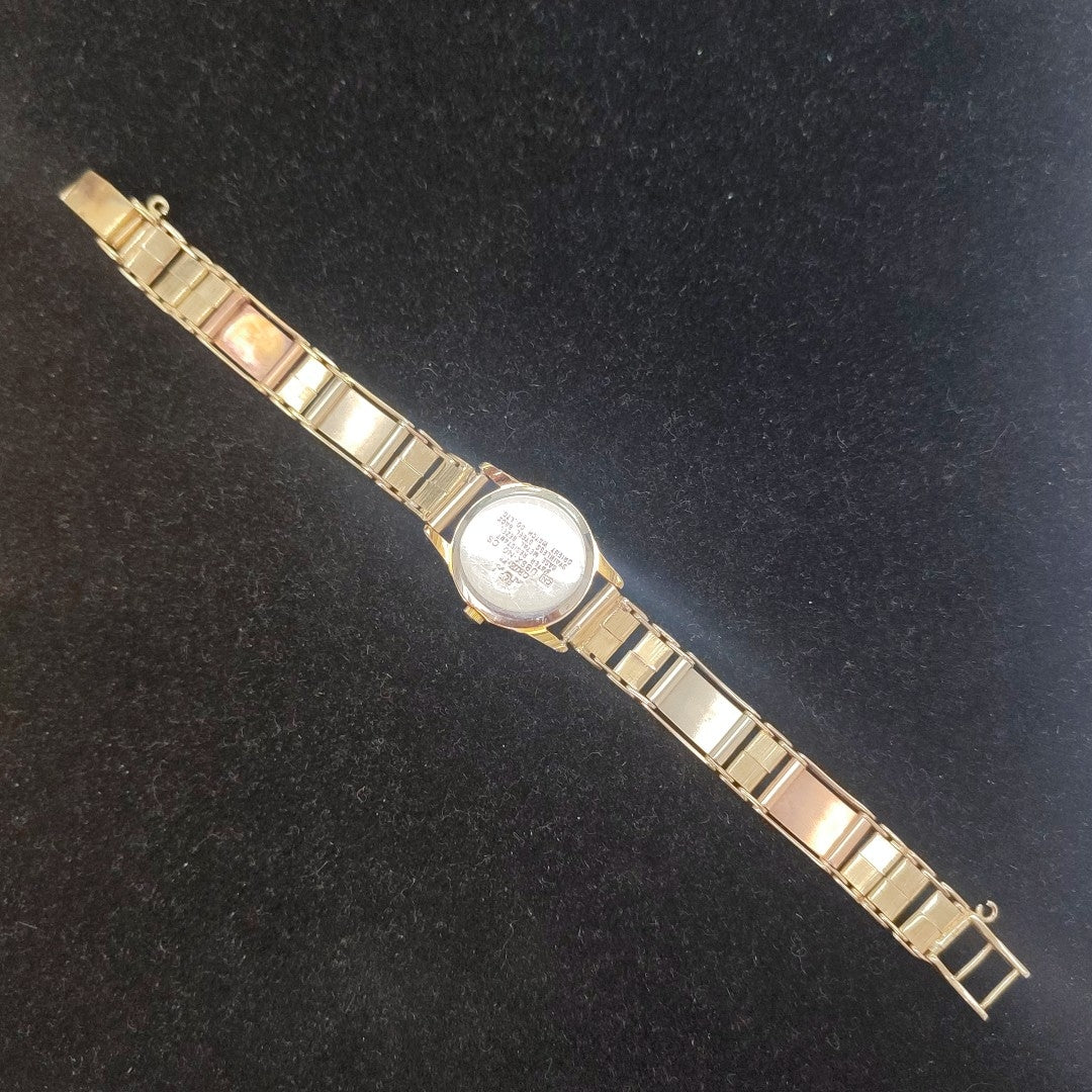 RELOJ CAJA ACERO PULSO ORO ORO 10 K 19.8 GRMS (SEMINUEVO)
