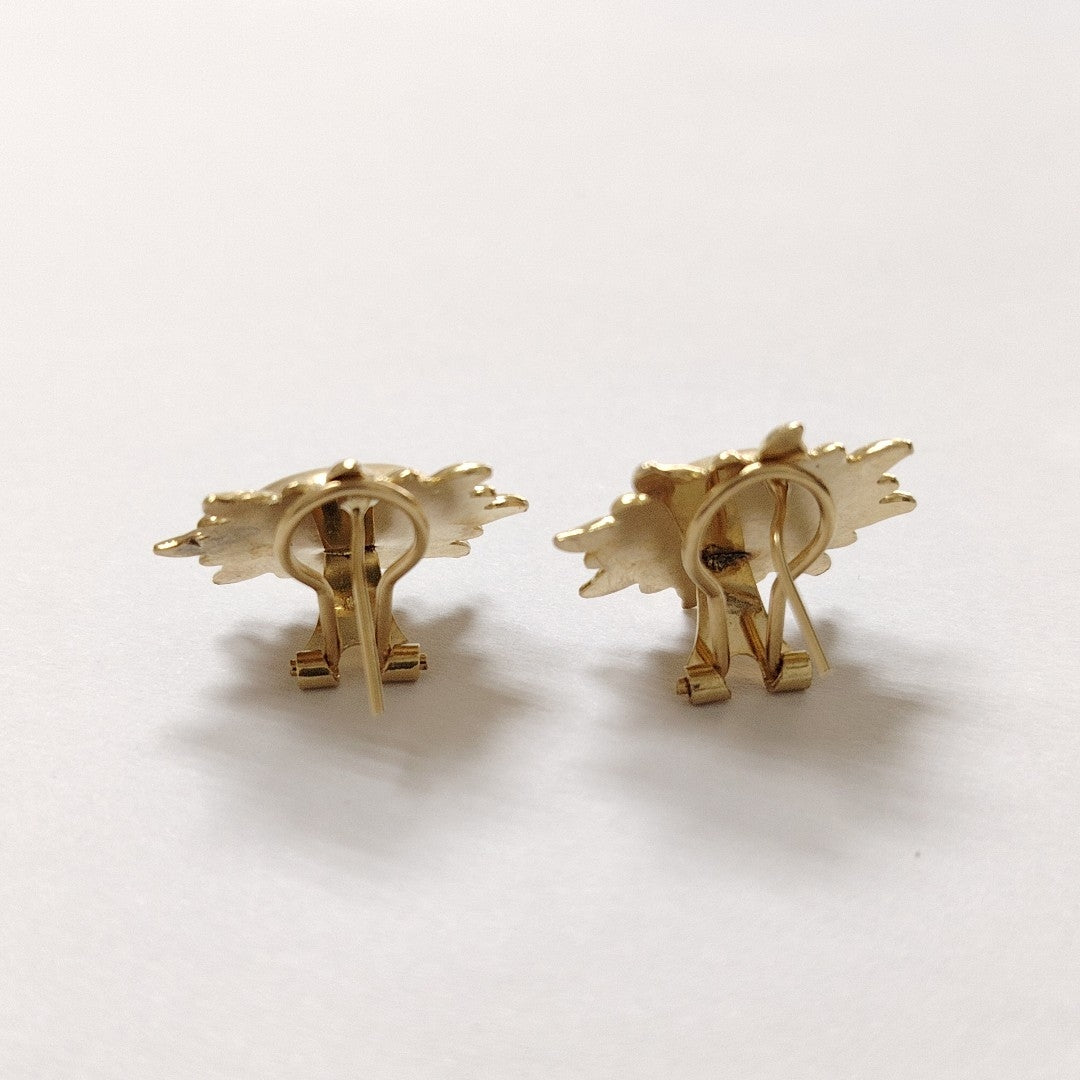 ARETES PAR ORO 14 K 5.6 GRMS (SEMINUEVO)