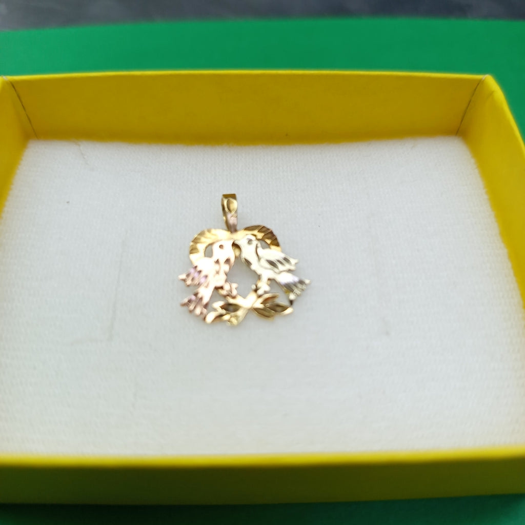 DIJE ORO, RODIADO 14 K 1.7 GRMS (SEMINUEVO)
