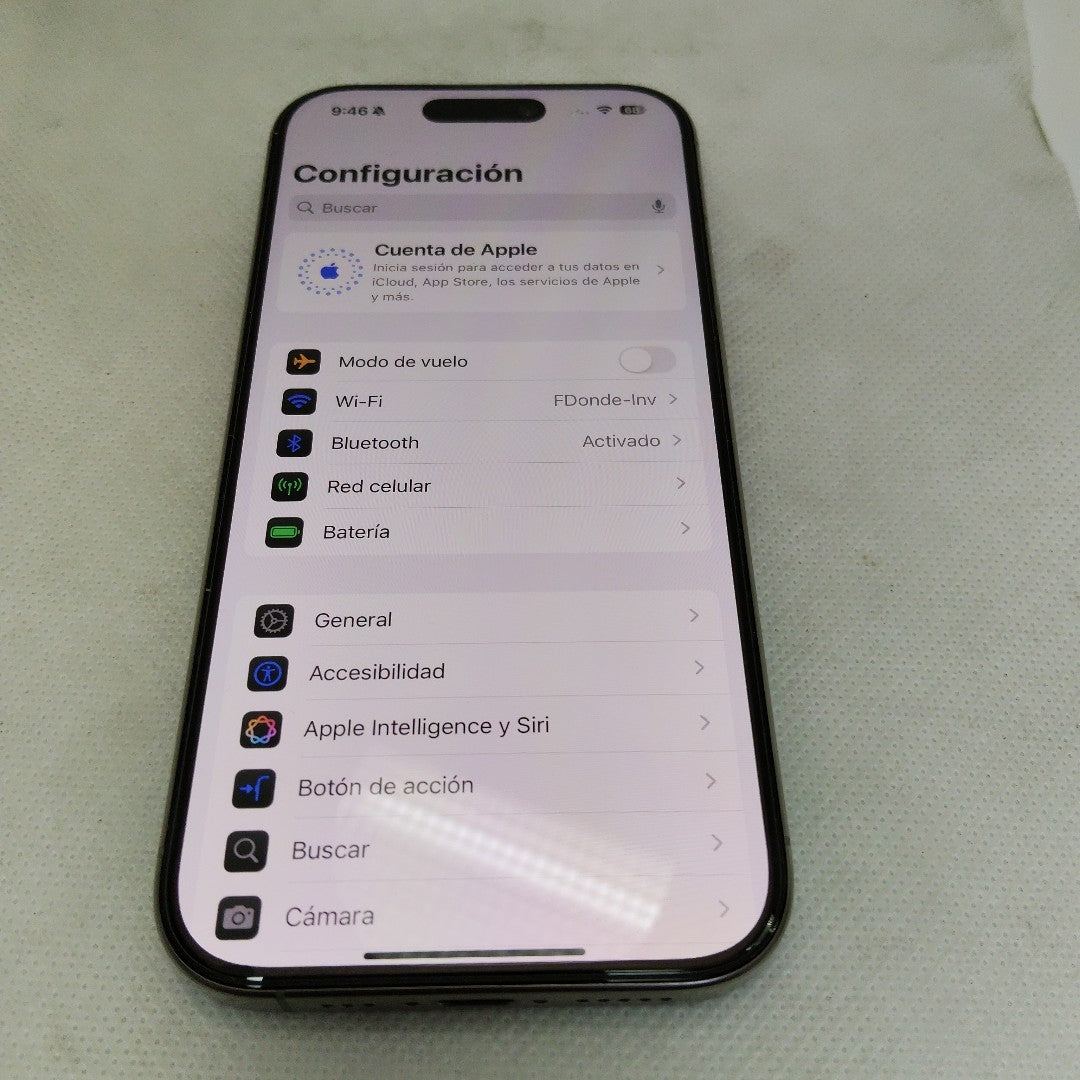 CELULAR APPLE IPHONE 16 PRO A3292 (2024) 128 GB 8 GB RAM (SEMINUEVO)