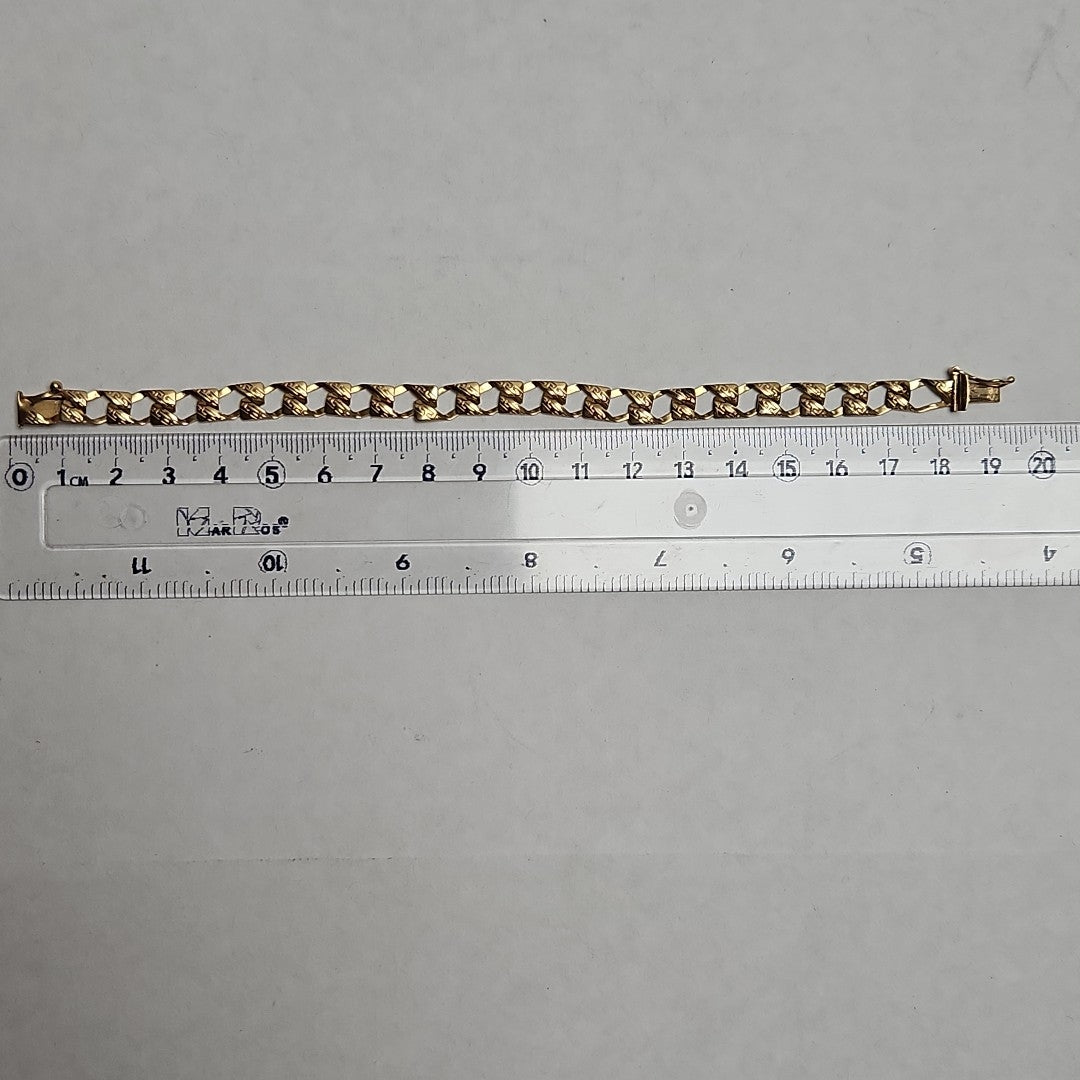 PULSERA ORO 14 K 6.9 GRMS (SEMINUEVO)