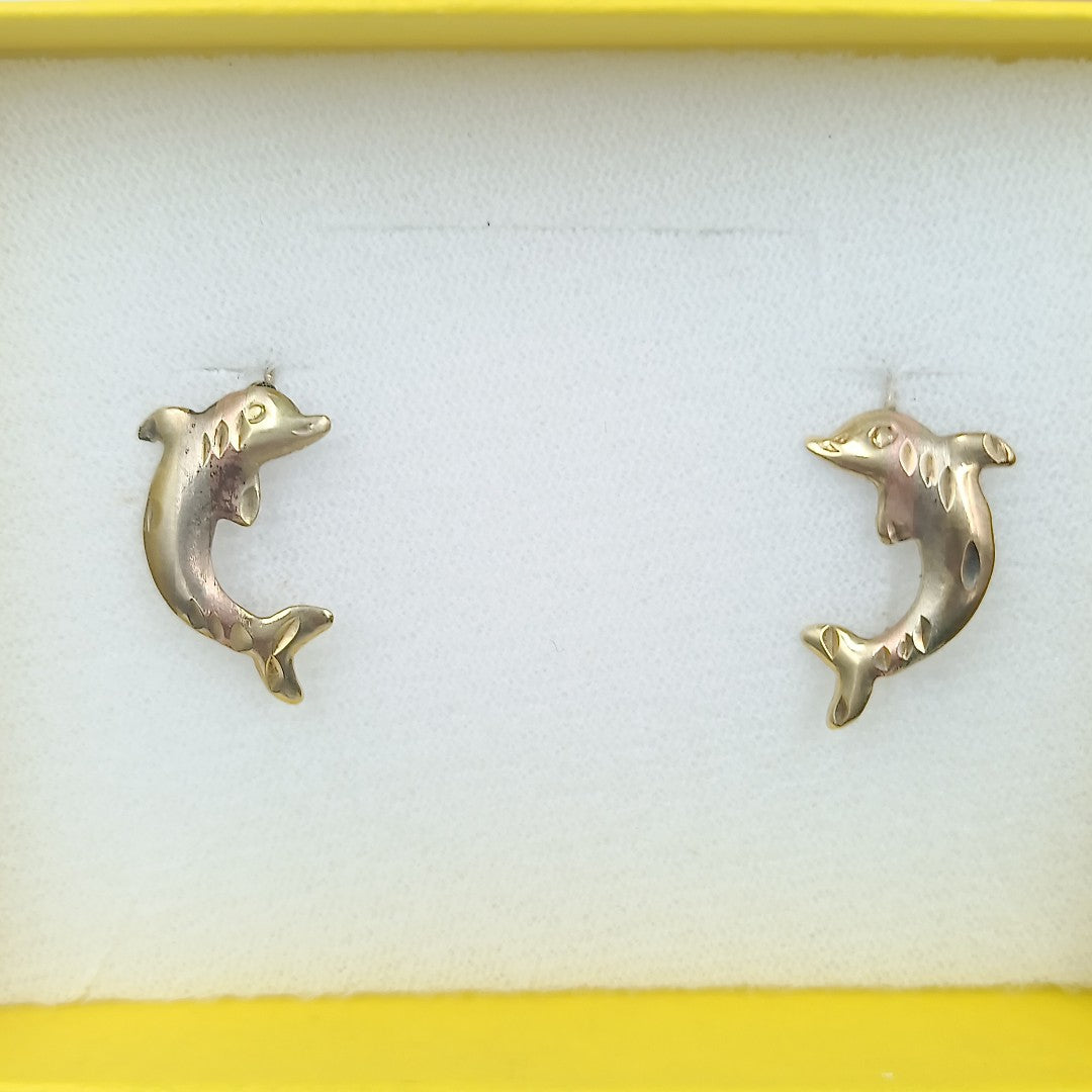 ARETES PAR ORO 8 K 1.1 GRMS (SEMINUEVO)