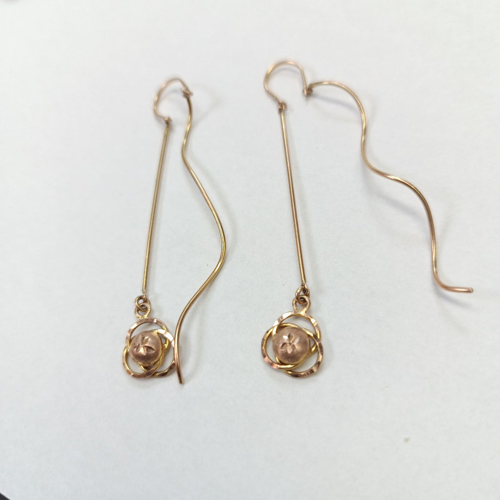 VIOLADORES PAR ORO 14 K 2,80 GRMS (SEMINUEVO)